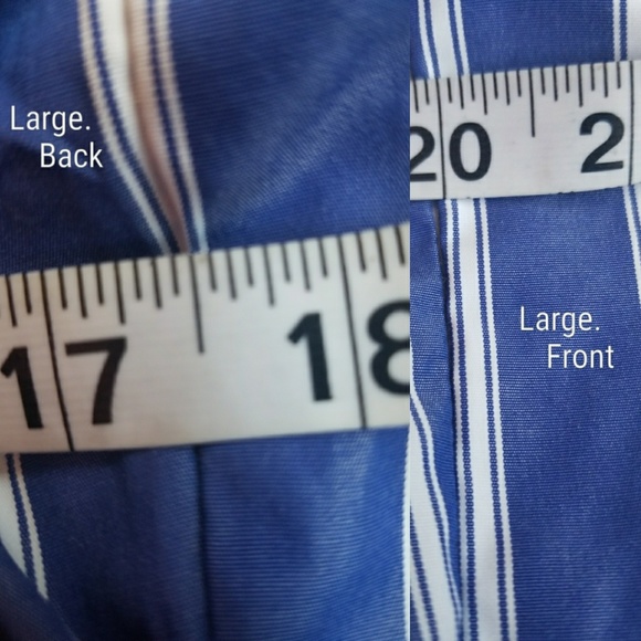 DYGARNI BLUE STRIPED TUBE TOP - Picture 8 of 8